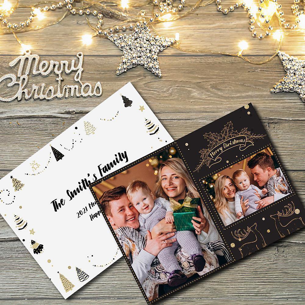 Custom Greeting Card Merry Christmas - soufeelus