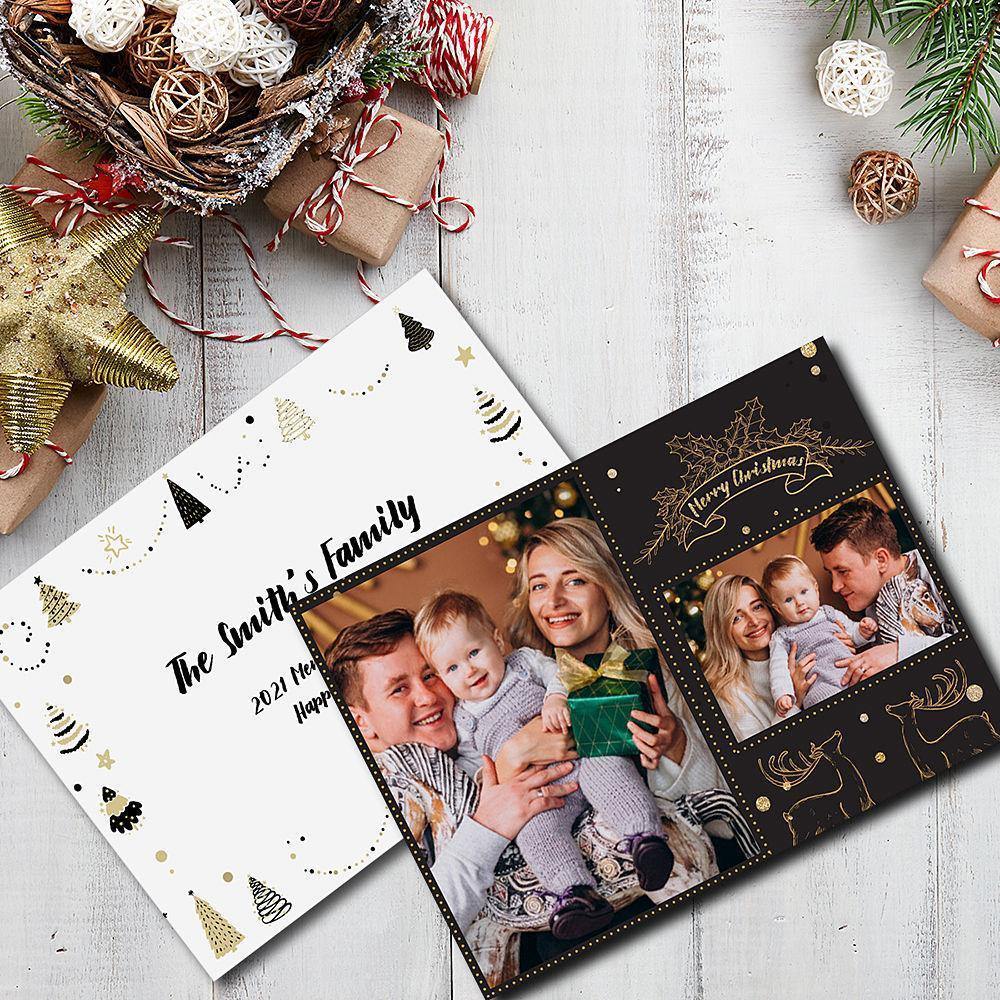 Custom Greeting Card Merry Christmas - soufeelus