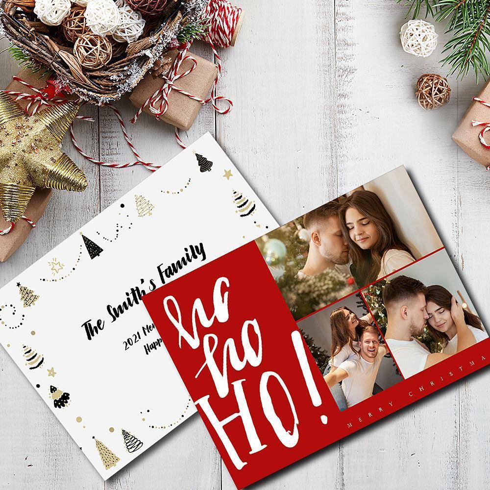 Merry Christmas Custom Greeting Card Couple's Gifts