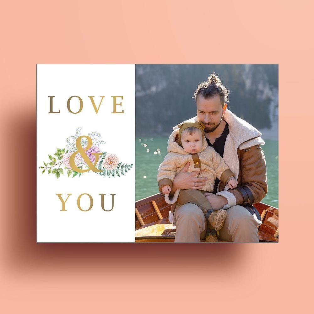 Custom Greeting Card Family Gift Pack of 5 - soufeelus