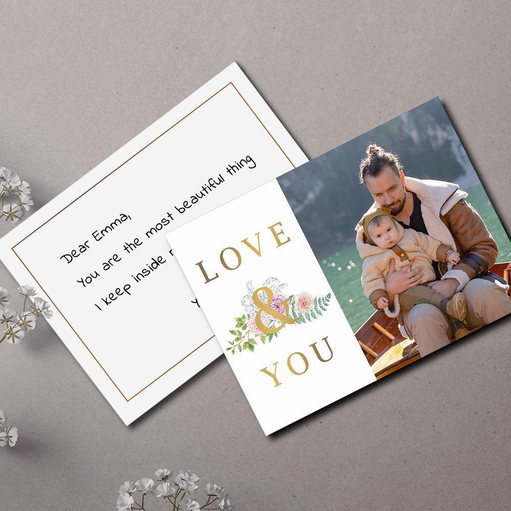 Custom Greeting Card Family Gift - soufeelus