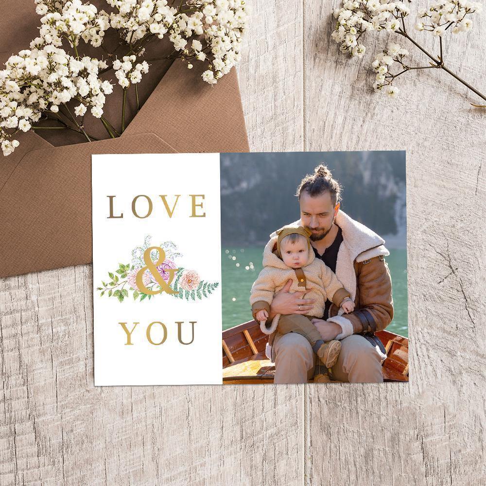 Custom Greeting Card Family Gift Pack of 10 - soufeelus