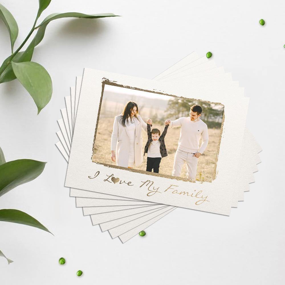 Personalized Greeting Card Family Gift Pack of 5 - soufeelus