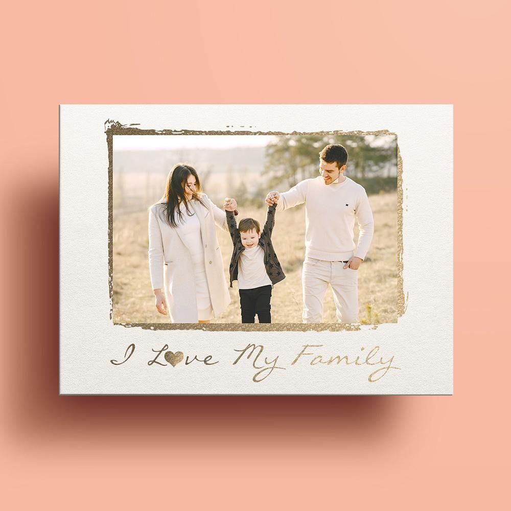 Personalized Greeting Card Family Gift - soufeelus