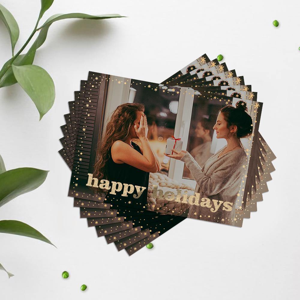 Custom Photo Card Unique Card Gift Pack of 3 - soufeelus