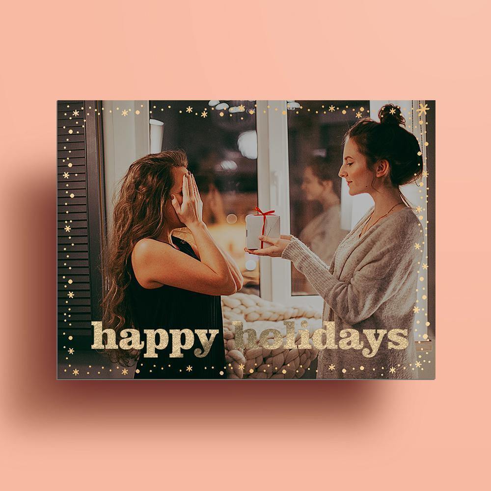 Custom Photo Card Unique Card Gift - soufeelus