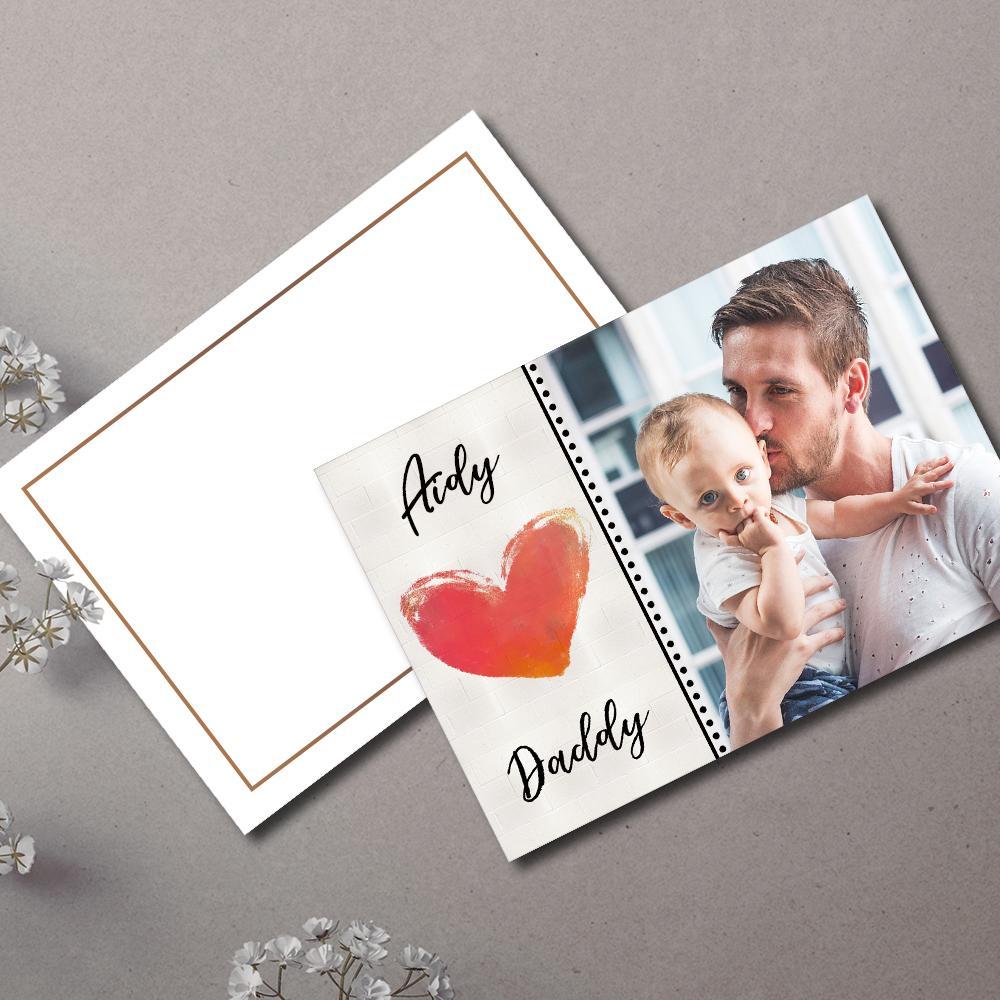 Custom Greeting Card Father's Day Gift