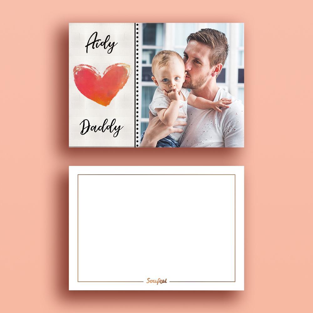 Custom Greeting Card Father's Day Gift