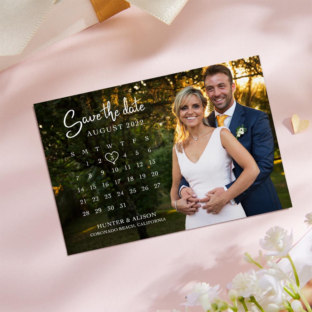 Personalized Date Cards Custom Text Cards For Memorial Day