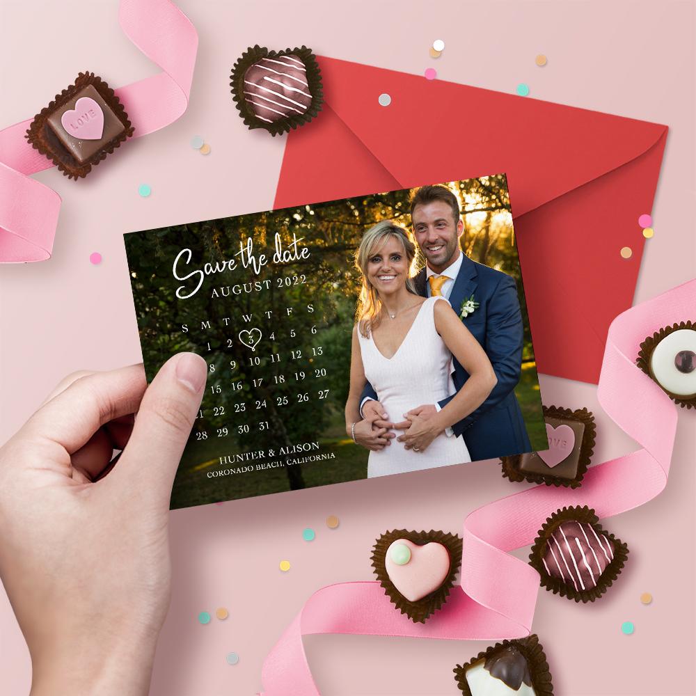 Personalized Date Cards Custom Text Cards For Memorial Day