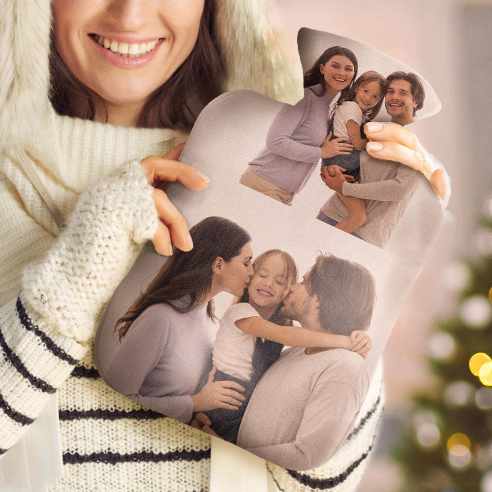 Custom Photo Hot Water Bottle Hot Compress and Cold Therapy Hot Water Bag for Winter Gifts - soufeelus