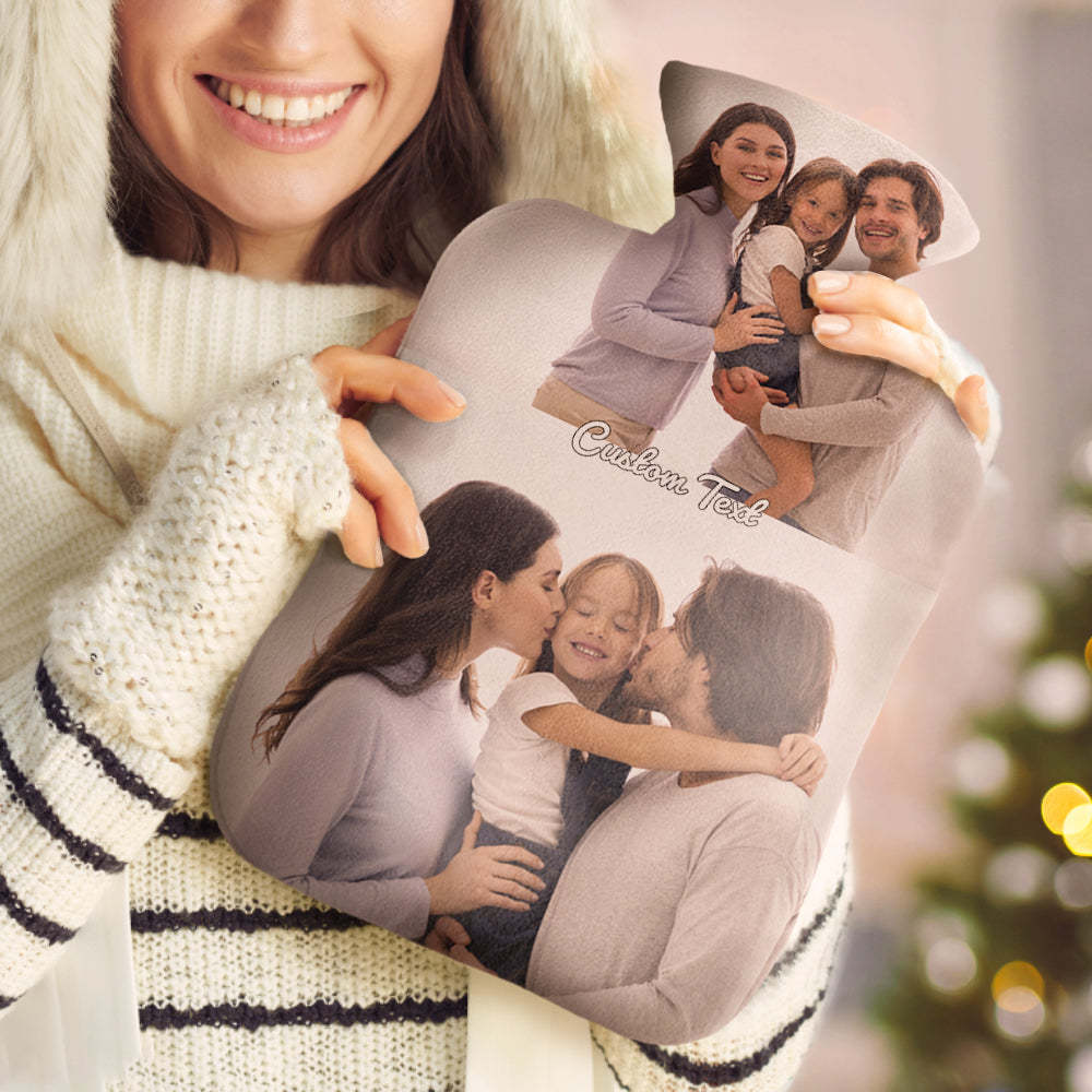 Custom Photo Hot Water Bottle Hot Compress and Cold Therapy Hot Water Bag for Winter Gifts - soufeelus