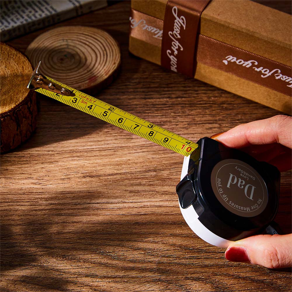 Custom Engraved Tape Measure No One Measures Up to You Gifts for Dad - soufeelus