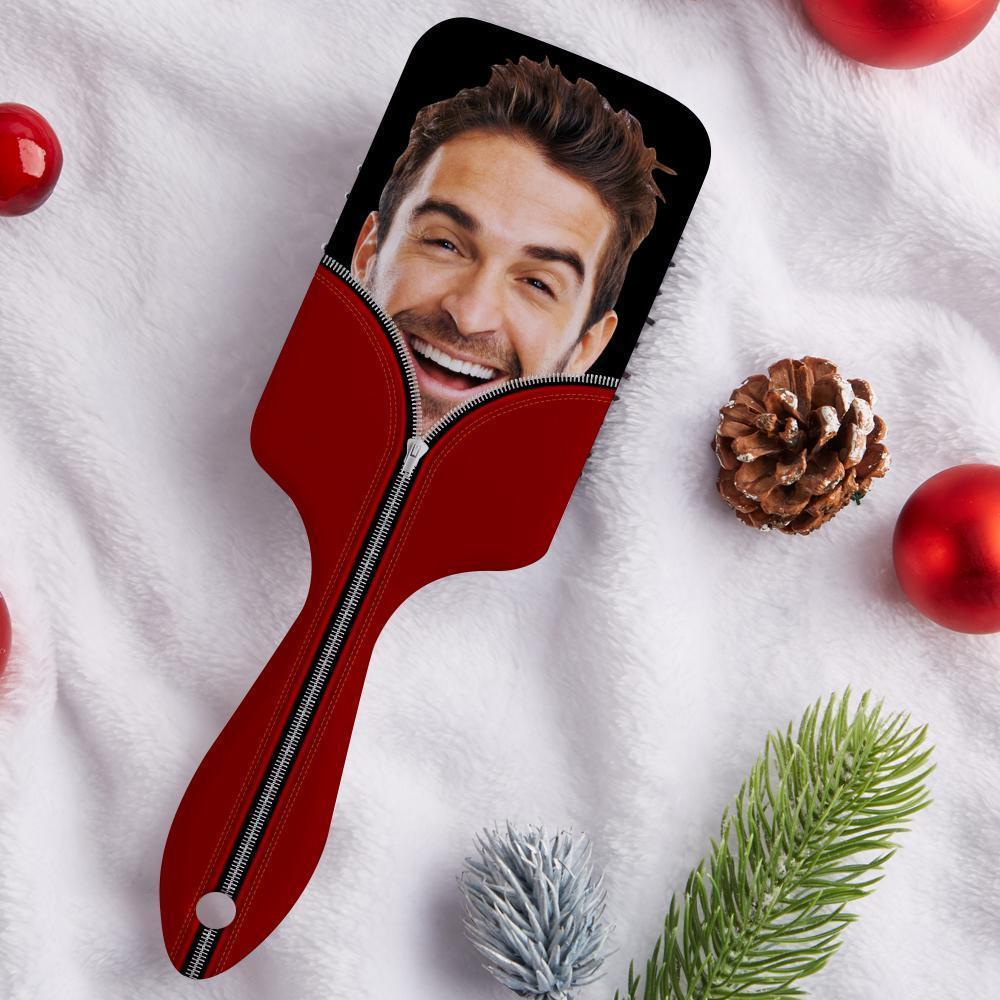 Custom Photo Face Air Cushion Comb Creative Collar Fun Home Gifts