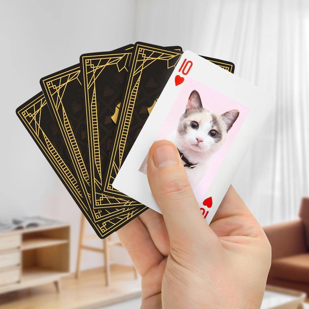 Custom Poker Cards Custom Playing Cards Personalised Double-side Fun Game - soufeelus