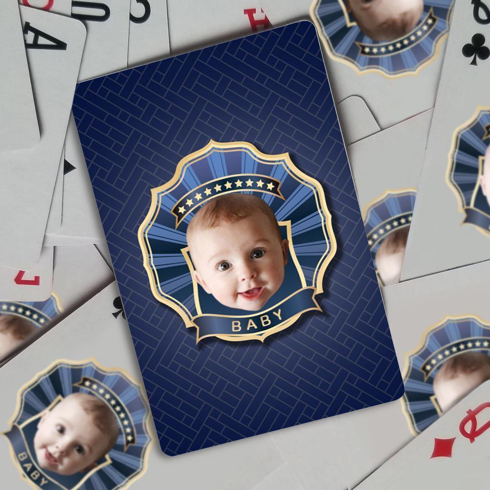 Custom Poker Cards Custom Playing Cards Personalised Photo Two Photos - soufeelus