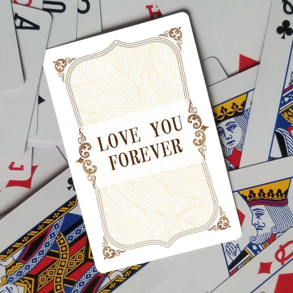 Custom Poker Cards, Custom Playing Cards Personalised Poker Back Playing Cards - soufeelus