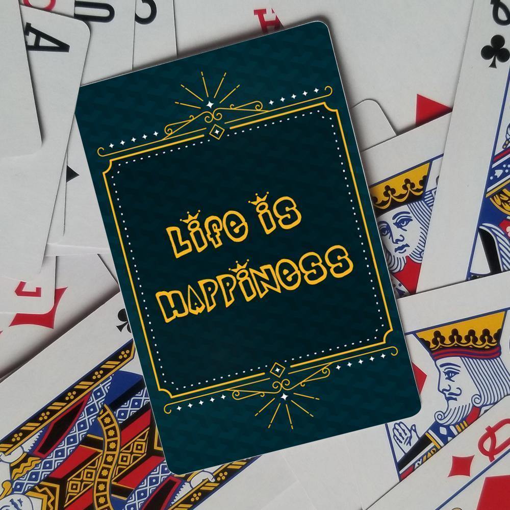 Custom Poker Cards, Custom Playing Cards Personalised Poker Back - soufeelus