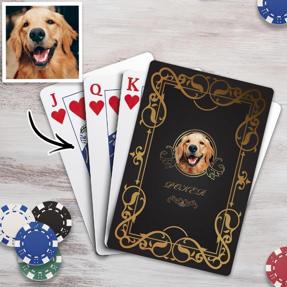 Custom Poker Cards Custom Playing Cards Personalised Playing Cards Deck of Cards - soufeelus