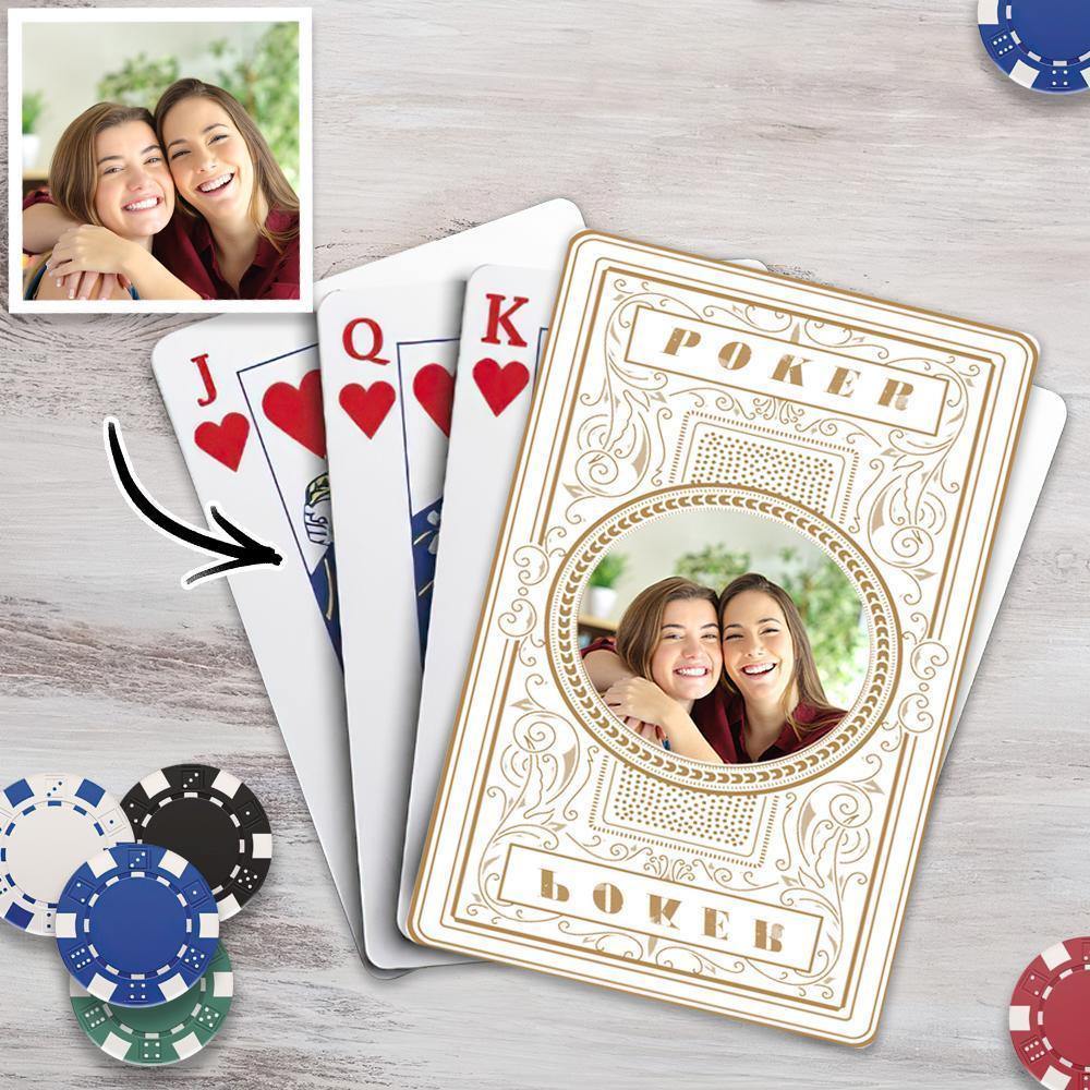 Custom Poker Cards Custom Playing Cards Personalised Playing Cards Creative Gifts - soufeelus