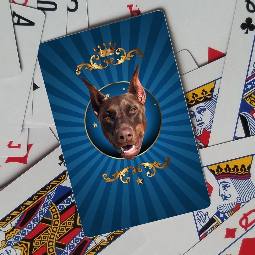 Custom Poker Cards Custom Playing Cards Personalised Cards Handmade Deck of Cards with Your Pet - soufeelus