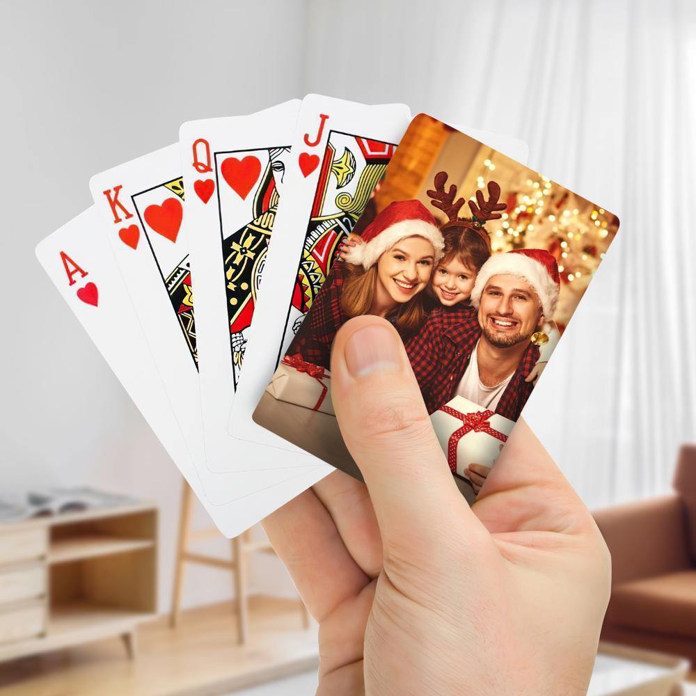 Custom Poker Cards Custom Playing Cards Photo Poker Cards Creative Gifts - soufeelus