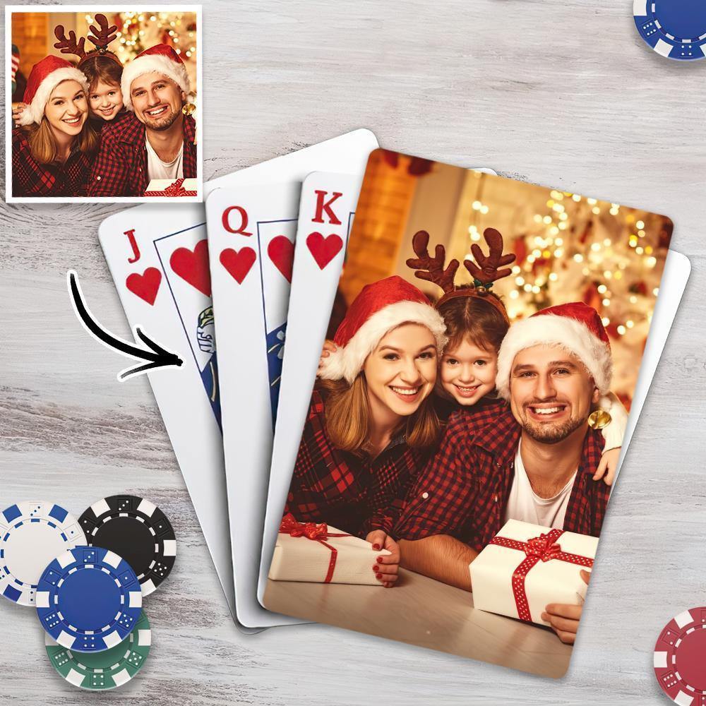 Custom Poker Cards Custom Playing Cards Photo Poker Cards Creative Gifts - soufeelus