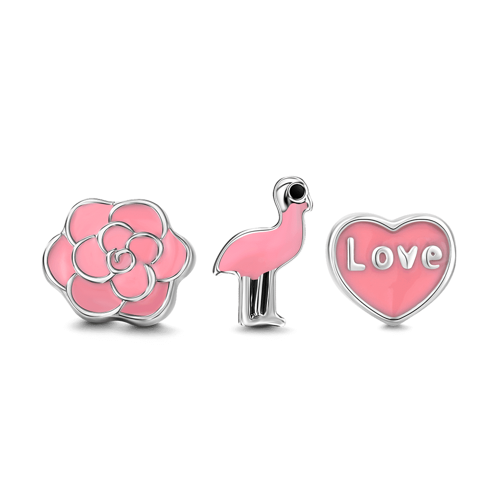 Love Animals Petite Locket Charms Set - soufeelus