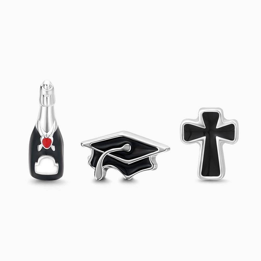 Graduation Ceremony Petite Locket Charms Set - soufeelus