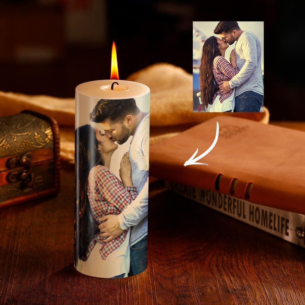 Personalised Photo Candle Memorial Candle Mothers Day Gifts - soufeelus
