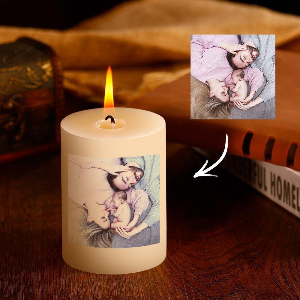 Personalised Photo Candle Family Gifts - soufeelus