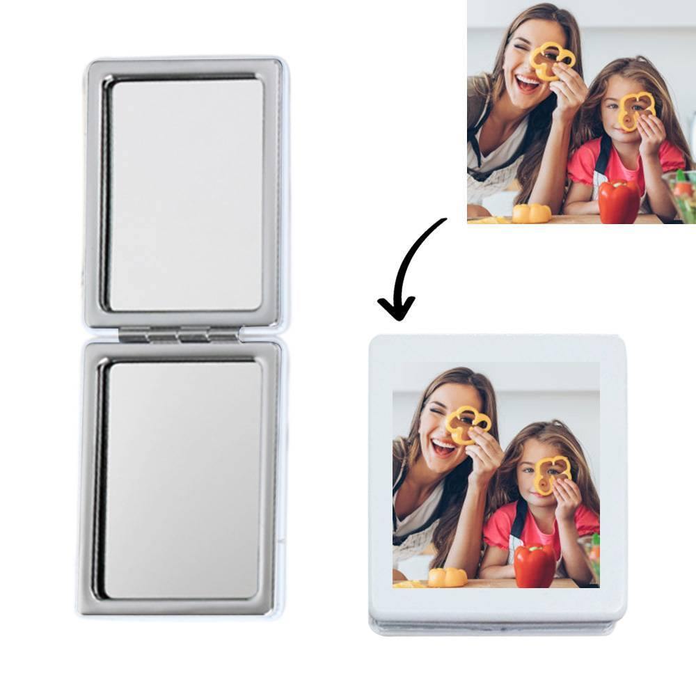 Unique Custom Photo Square Mirror - soufeelus