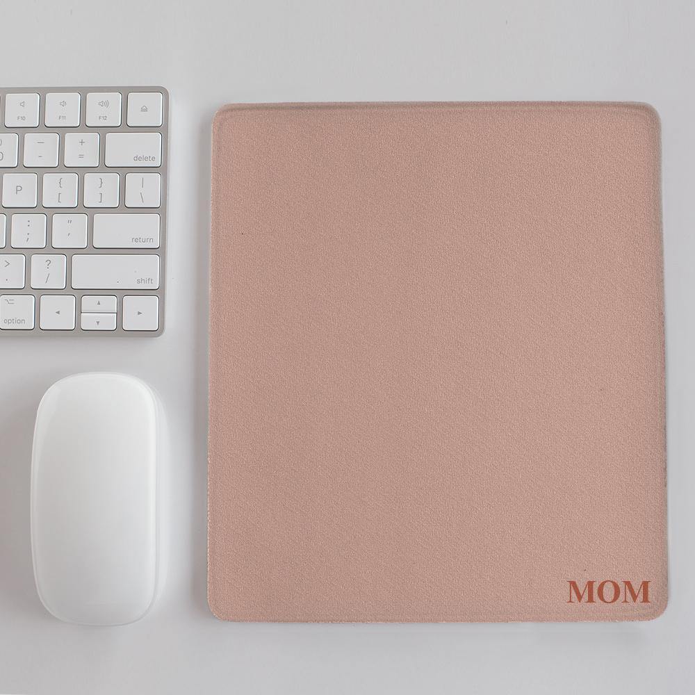 Custom Engraved Mouse Pad Pink Style Gifts - soufeelus
