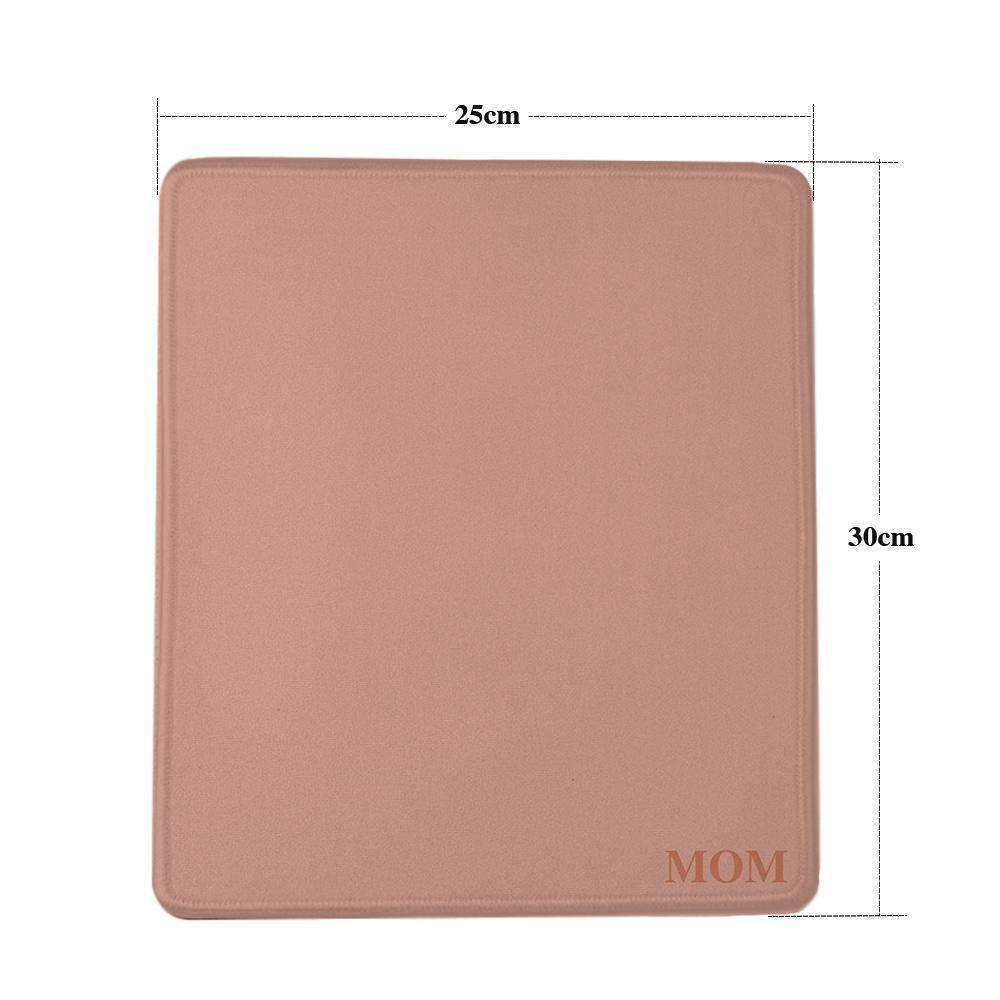 Custom Engraved Mouse Pad Pink Style Gifts - soufeelus