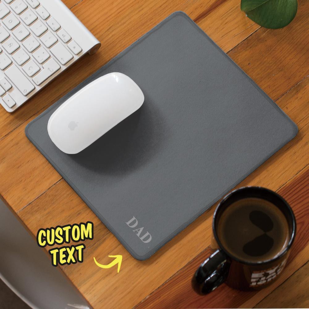 Custom Engraved Mouse Pad Personalized Design Gifts - soufeelus