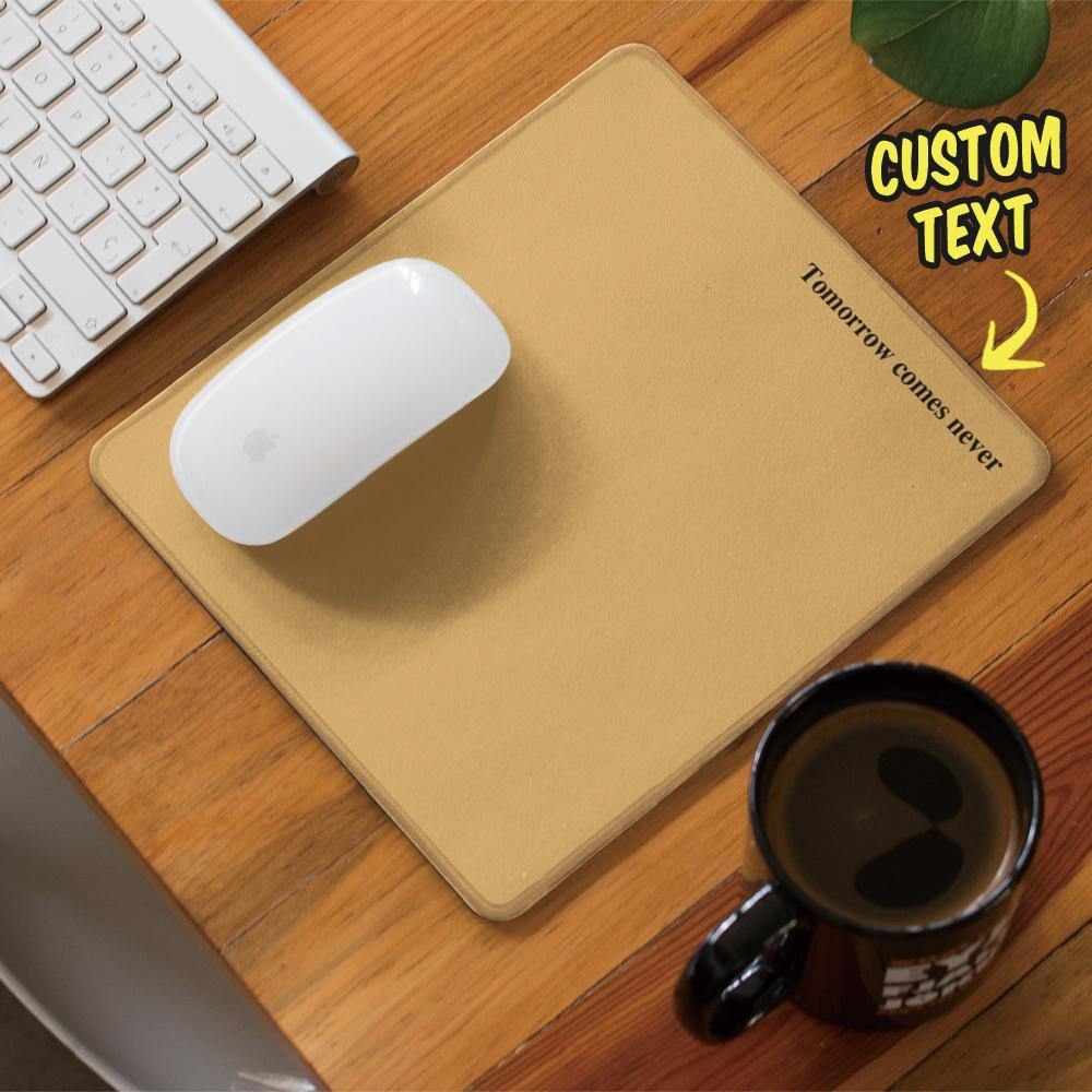 Custom Engraved Mouse Pad Goose Yellow Niche Design Gifts - soufeelus