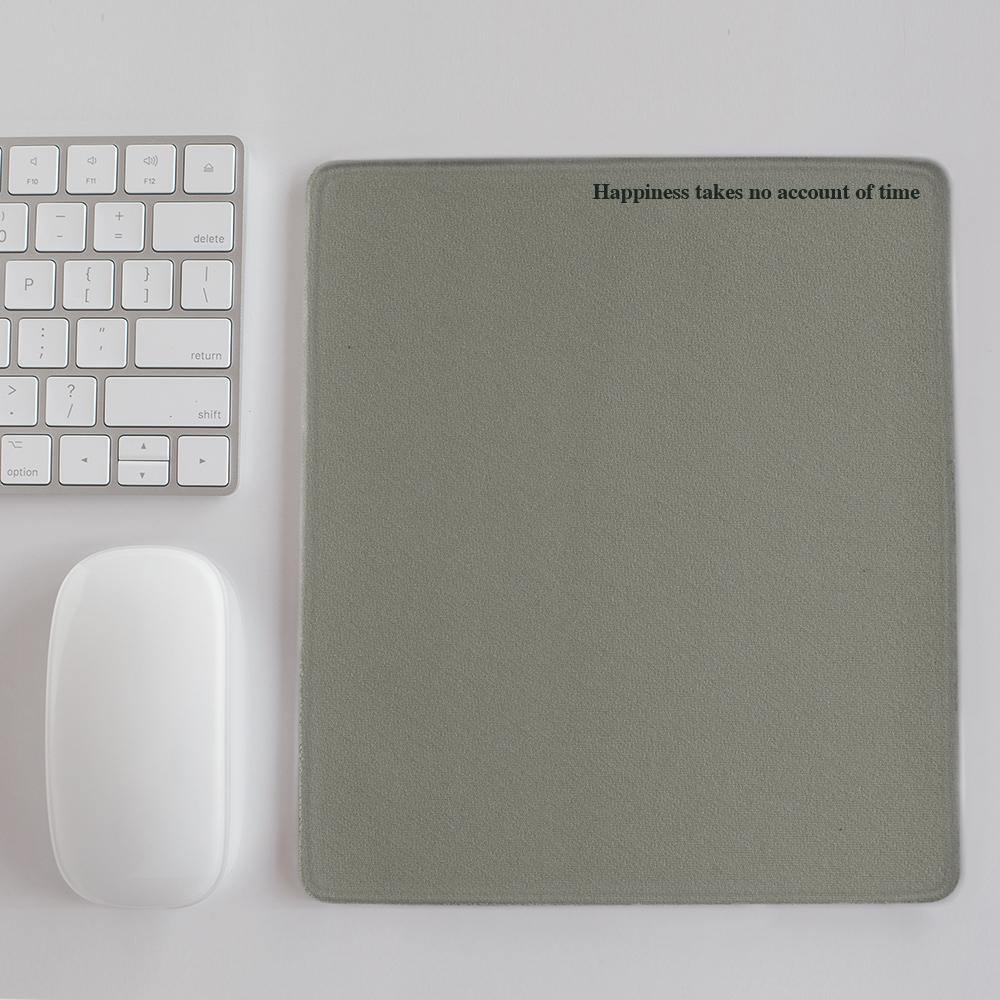 Custom Engraved Mouse Pad Green Simplicity Gifts - soufeelus