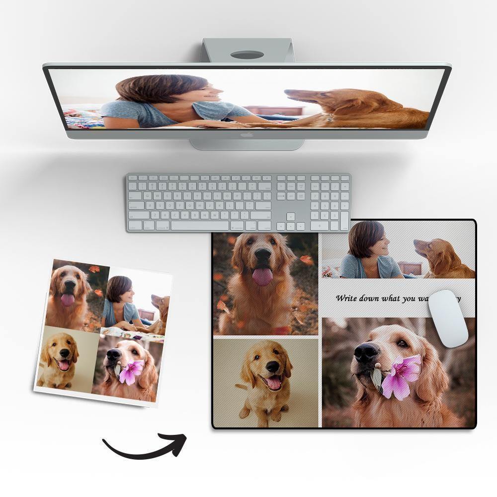 Custom Photo Mouse Pad Cute Pet - soufeelus