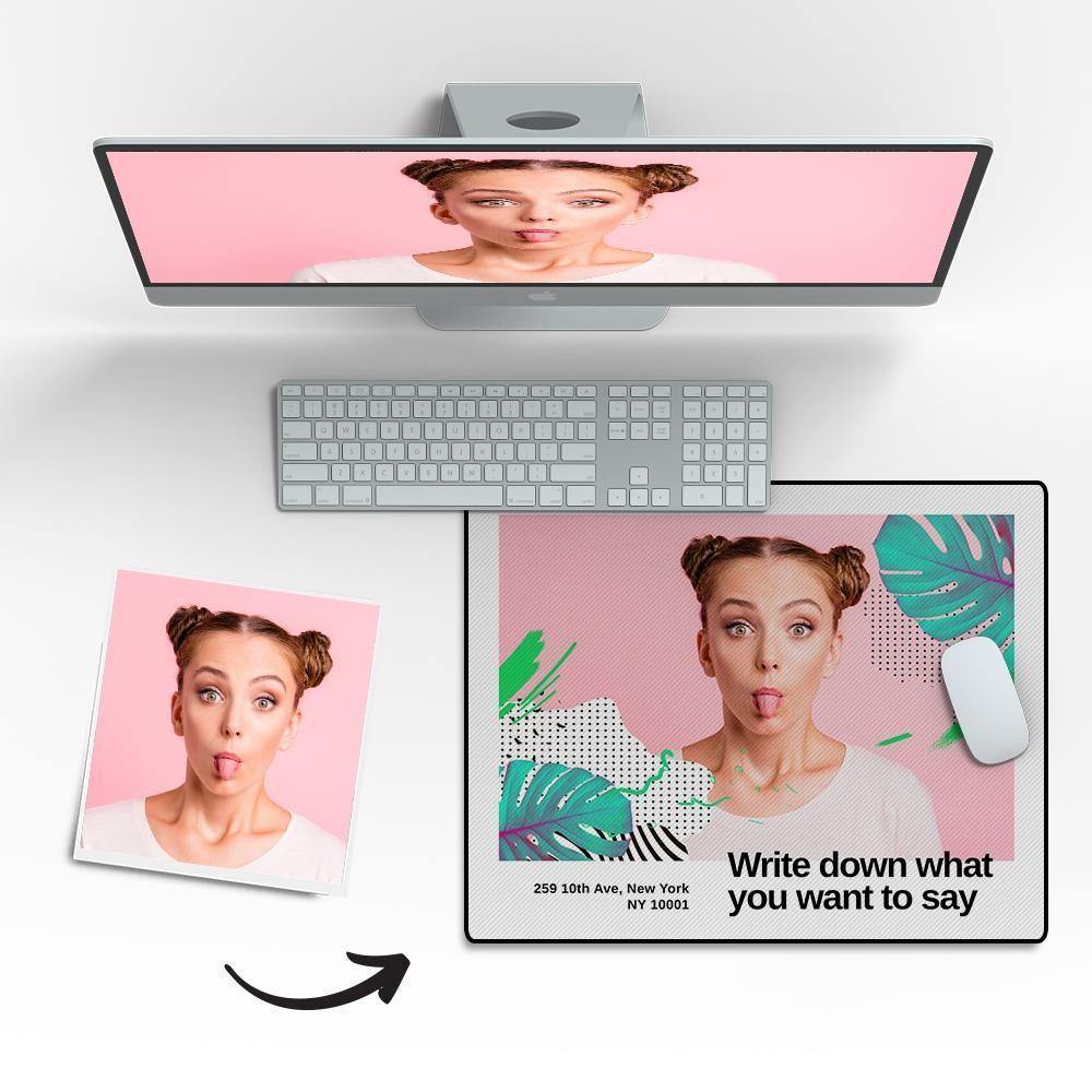 Custom Photo Mouse Pad Love Yourself - soufeelus