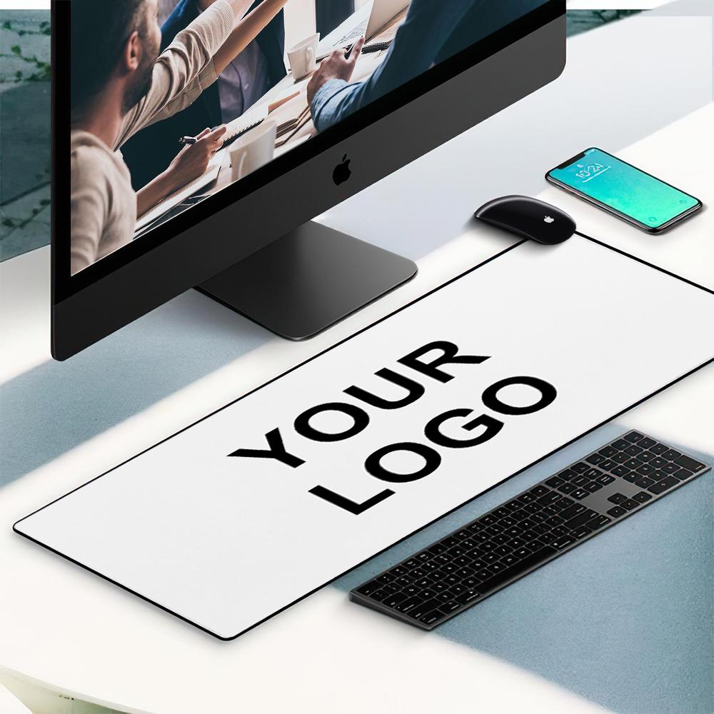 Custom Photo Mouse Pad Enjoy The Life For Business Man 15.7"*35.4" detail