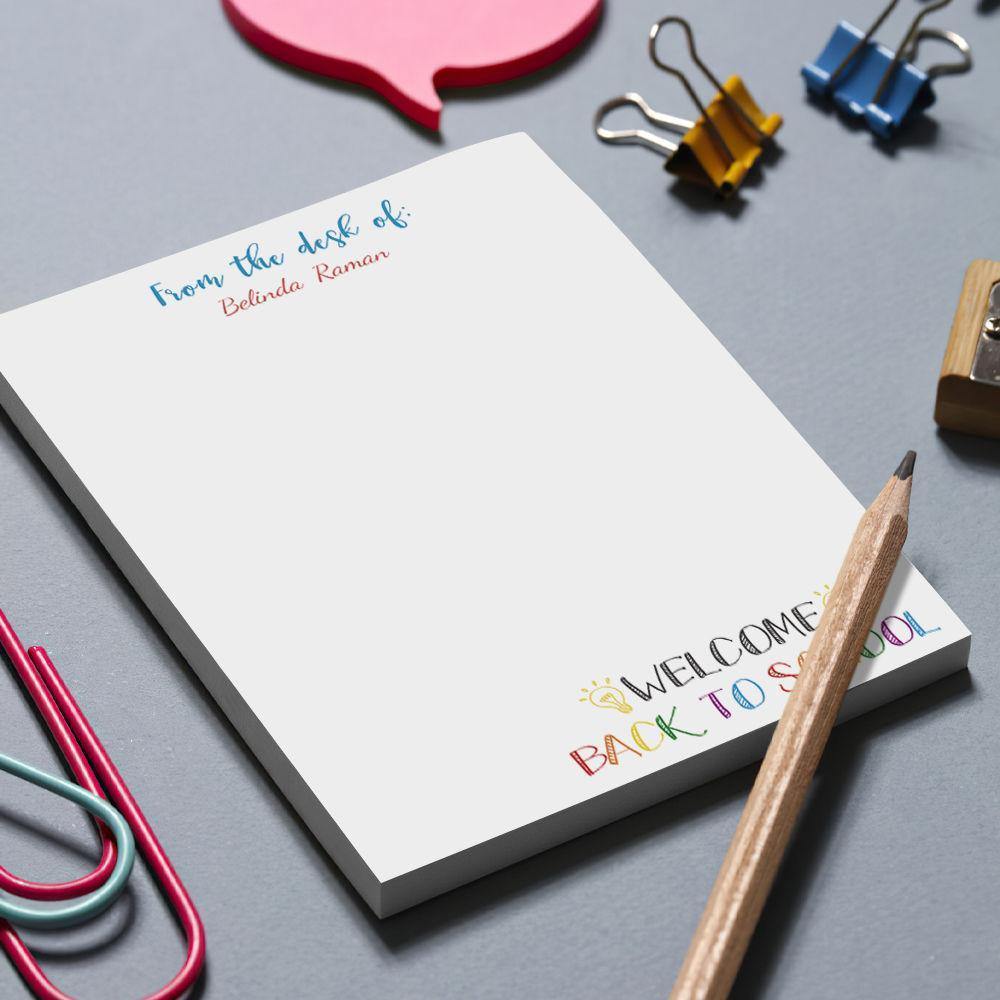 Custom Notepad Printing Personalised Notepads Custom Notepad Gift for Women - soufeelus