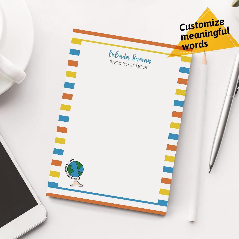 Custom Notepad Printing Personalised Notepads Custom Notepad Gift for Boyfriend - soufeelus