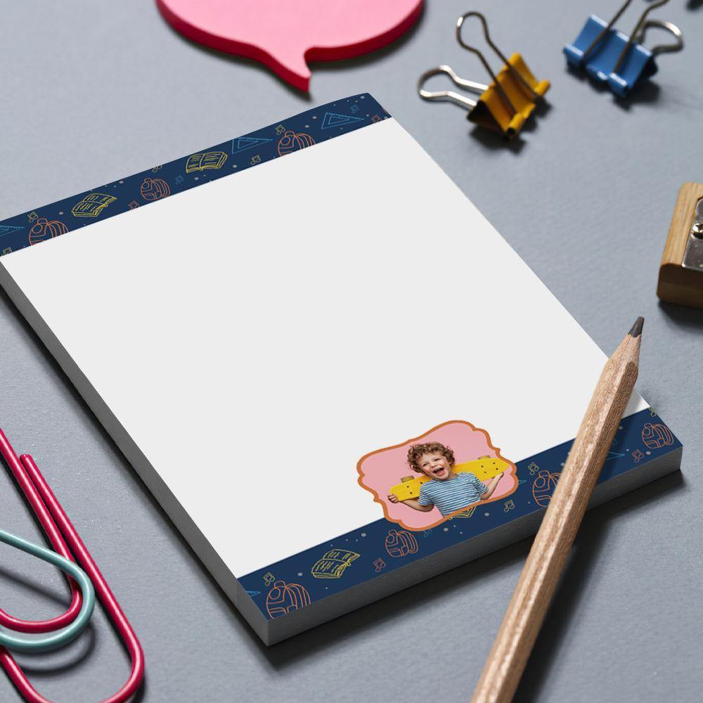 Custom Notepad Printing Personalised Notepads Custom Photo Notepad Gift - soufeelus