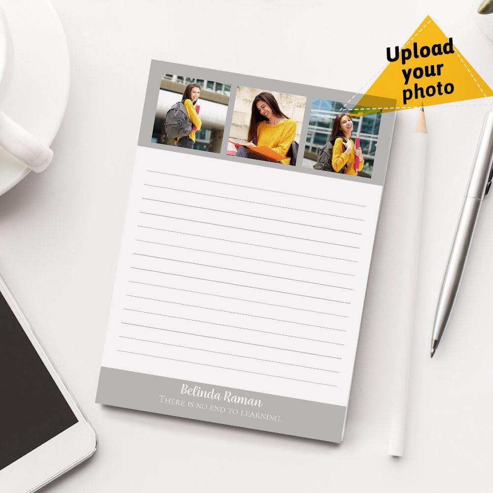 Custom Notepad Printing Personalised Notepads Custom Photo Notepad Gift - soufeelus