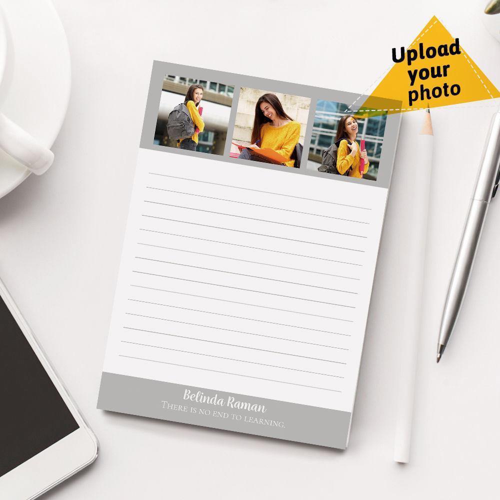 Custom  Notepad Printing Personalised Notepads Custom  Photo Notepad Gift - soufeelus