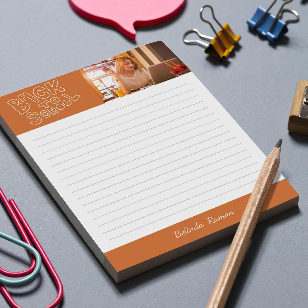 Custom  Notepad Printing Personalised Notepads Custom  Photo Notepad Gift for Lover - soufeelus