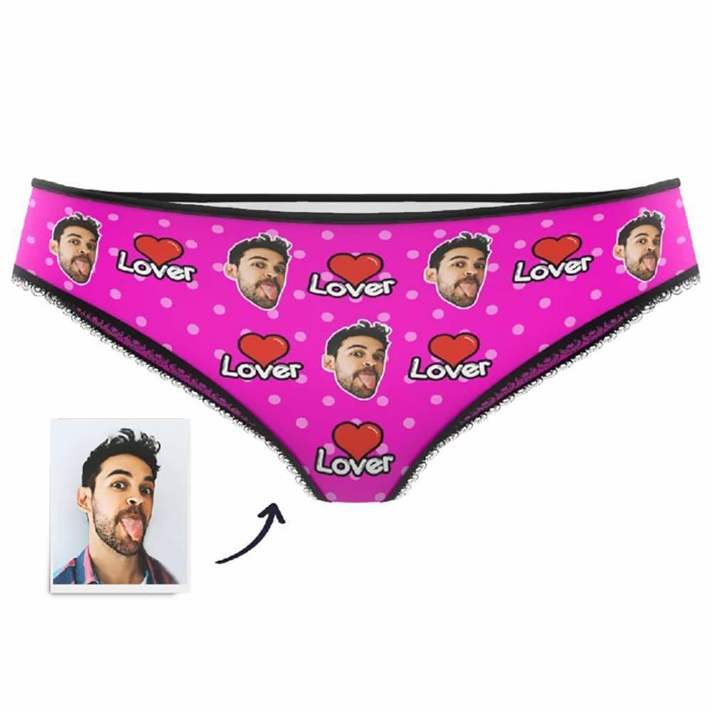 Custom Photo Boxer,Lover Face Underwear - Women - soufeelus