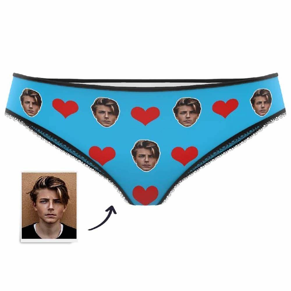Custom Photo Boxer,Face Socks - Women - soufeelus