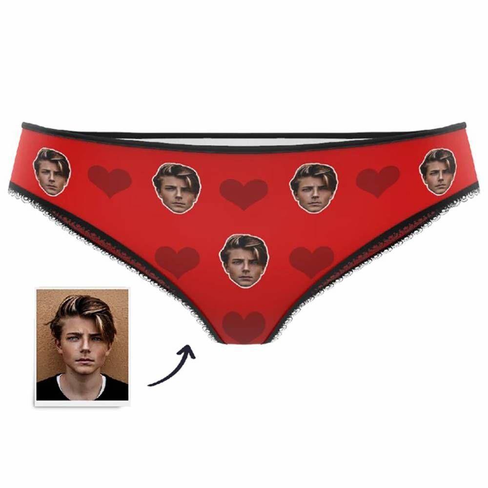Custom Photo Boxer,Face Socks - Women - soufeelus