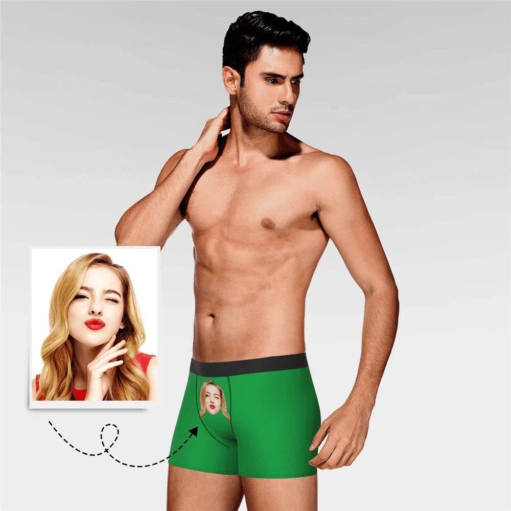 Custom Face Colorful Boxer Shorts - Men's - soufeelus